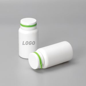 Plastic bottle for capsules Easy Open Pill Bottle Caps HDPE Tearing Cap 250CC