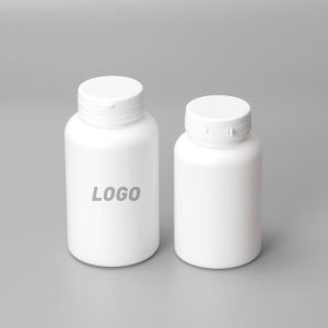 Containers for pills Easy Open Pill Bottle Caps HDPE Tearing Cap 120CC