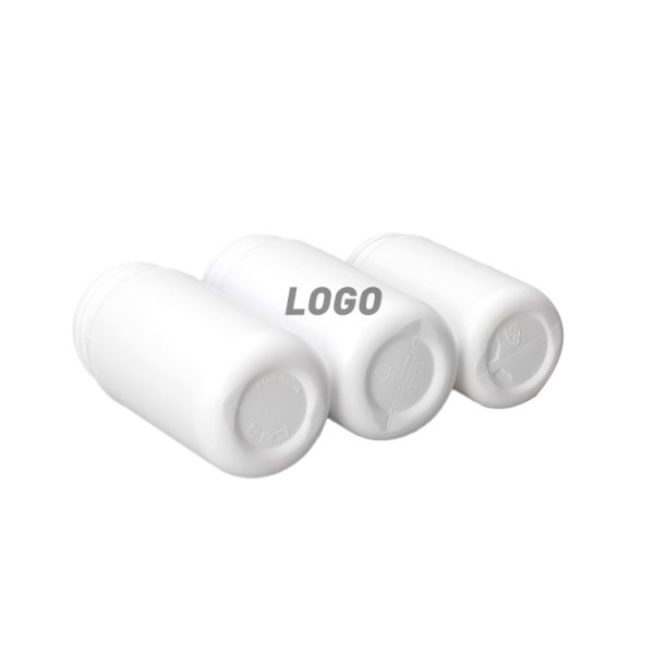 Aesthetic pill bottle for capsules/ Candy HDPE Round Cap Bottle 100CC