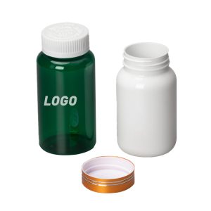 Wholesale Amber Bottle PET Plastic Capsule Bottle Manufacturers 300CC