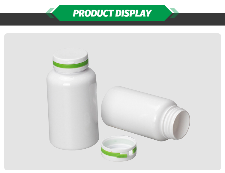 HDPET C30 T C01 4 - Plastic Pill Bottles Customized White Food Supplement Bottle 200CC