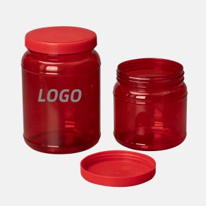 Wide Mouth Jar Wholesale PET protein powder storage containers 2000CC