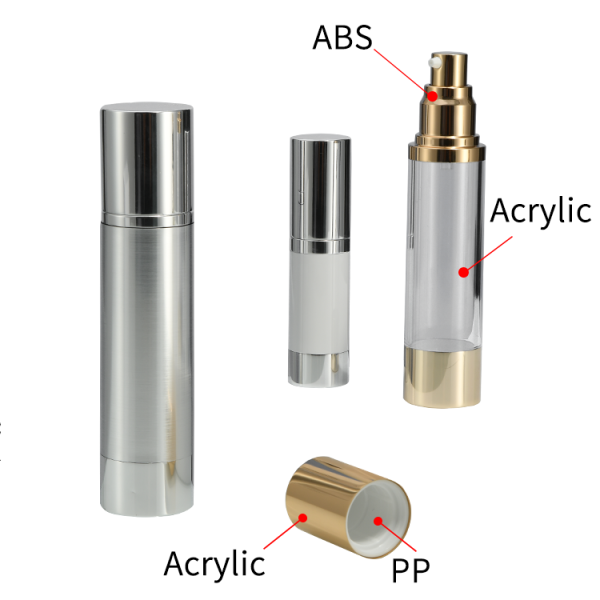 Cosmetic Packaging Wholesale Empty Skincare Cream Containers Acrylic Cosmetic Plastic Bottles 30ml