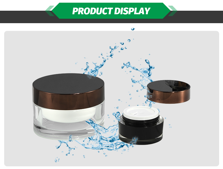 翔临详情页2改动版 04 - Acrylic Eye Cream Jars Cosmetic Jars Manufacture Color Customiz AS/PS Material 30g