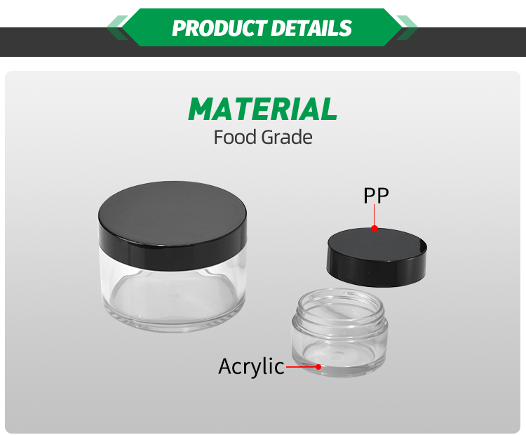 翔临详情页2改动版 05 5 - Customized Cosmetic Containers Transparent  Arcylic Round Bottle For Face Cream 15g