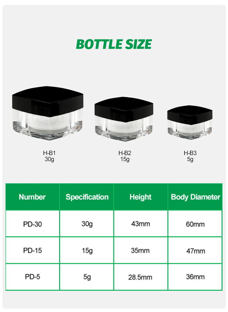 翔临详情页2改动版 06 4 - Cosmetic Square Containers Wholesale Transparent Arcylic Square Bottle For Cream 15g
