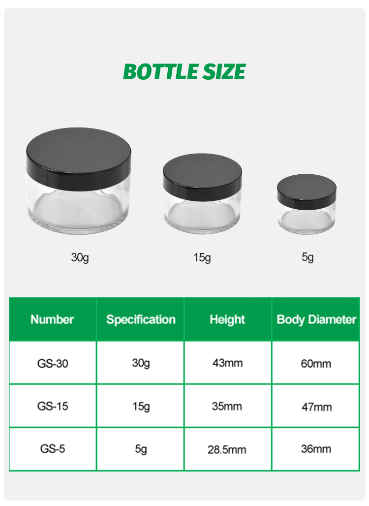 翔临详情页2改动版 06 5 - Wholesale Cosmetic Containers Transparent Arcylic Round Jar For Face Cream 5g