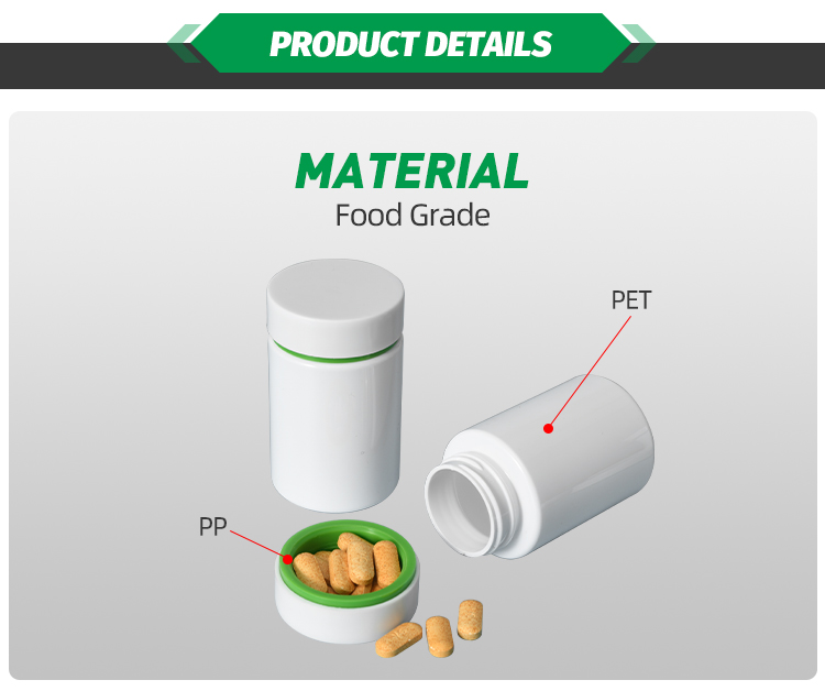 翔临详情页2 05 1 - Custom Vitamin Packaging PET Food-Grade Powder Plastic Bottle 200cc