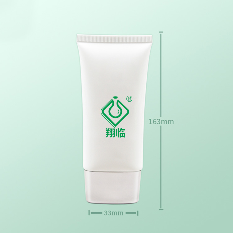Wholesale small recyclable face wash cream tube packaging soft cosmetic tube