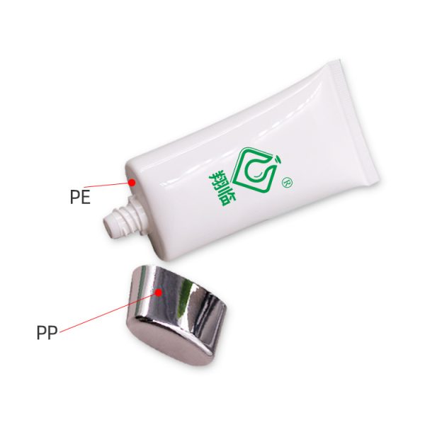Wholesale small recyclable face wash cream tube packaging soft cosmetic tube