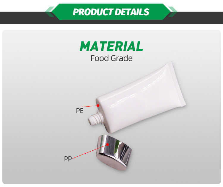 软管PE 4 5 - Wholesale small recyclable face wash cream tube packaging soft cosmetic tube
