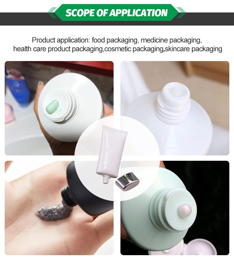 软管PE 4 9 - Wholesale small recyclable face wash cream tube packaging soft cosmetic tube
