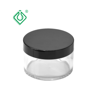 Cosmetic Containers Wholesale Transparent  Arcylic Round Bottle For Face Cream 30g