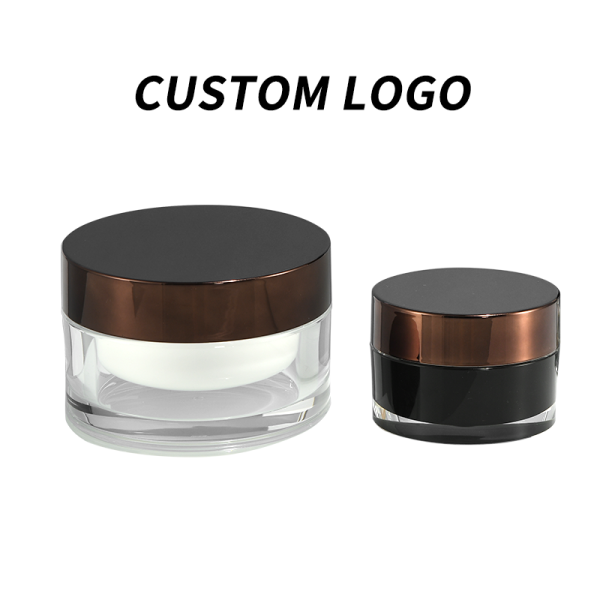 Cosmetic Jars Manufacture Color Customiz AS/PS Material 50g