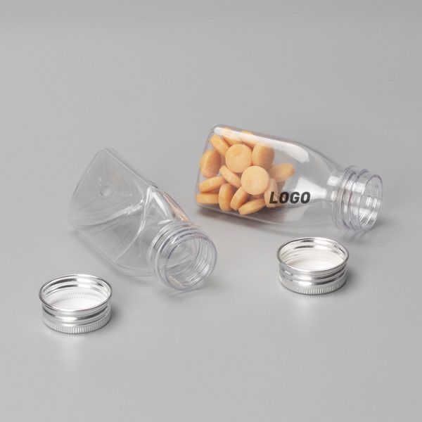 Vitamin Bottles PET Food Garde Container For Vitamin/Candy 58CC