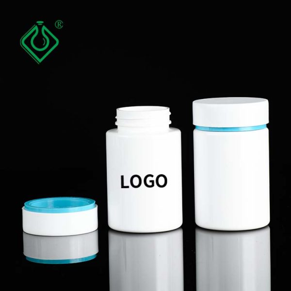 Custom Vitamin Packaging PET Food-Grade Powder Plastic Bottle 200cc