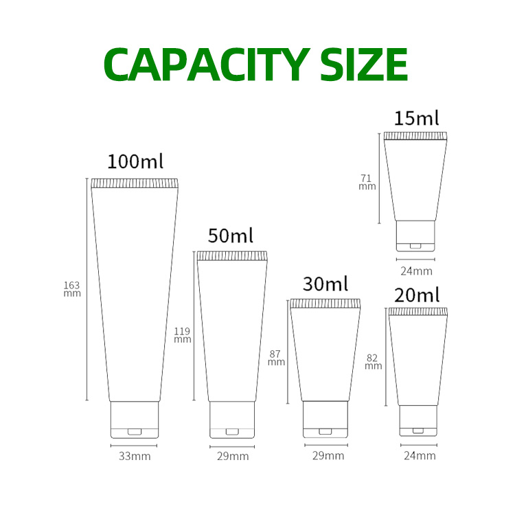 face wash tube 8 - Empty Lotion Tubes Factory Plastic Tube Manufacturing Cosmetic Plastic Tube Screw Lid