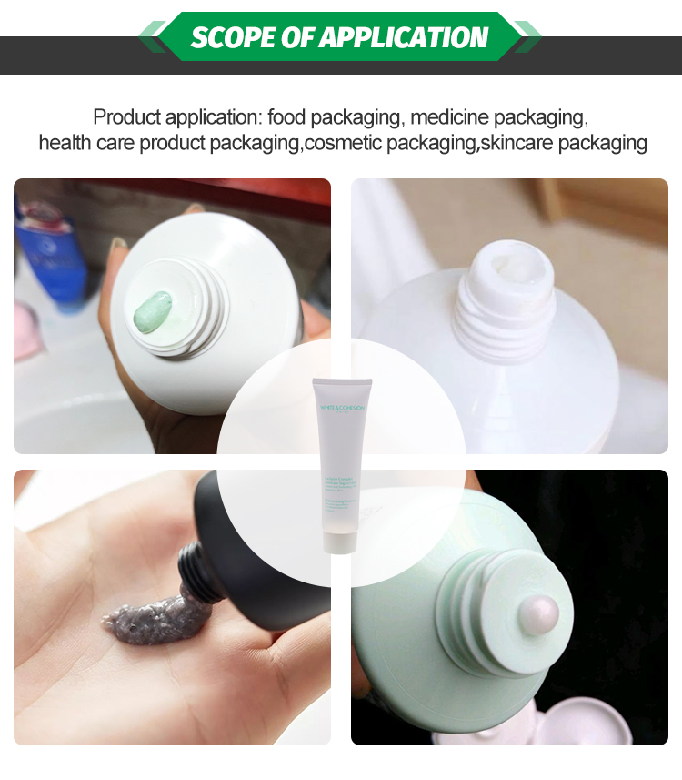 face wash tube empty 9 - Wholesale Cosmetic Hand Cream Tube Plastic Soft Open Ended Packaging