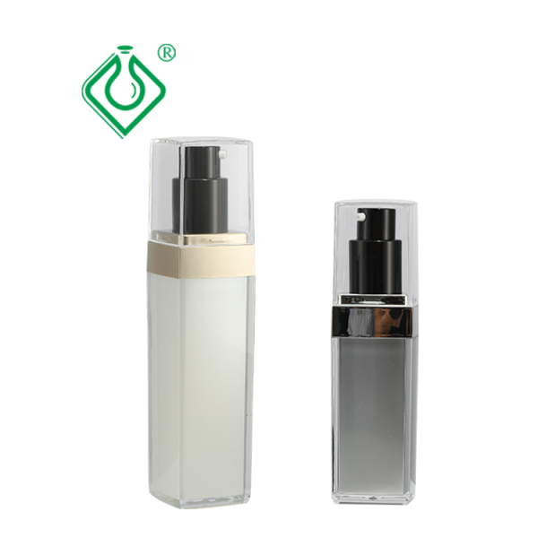 Cosmetic Packaging Manufactural Transparent Acrylic Cream Squeeze Packing 50ml
