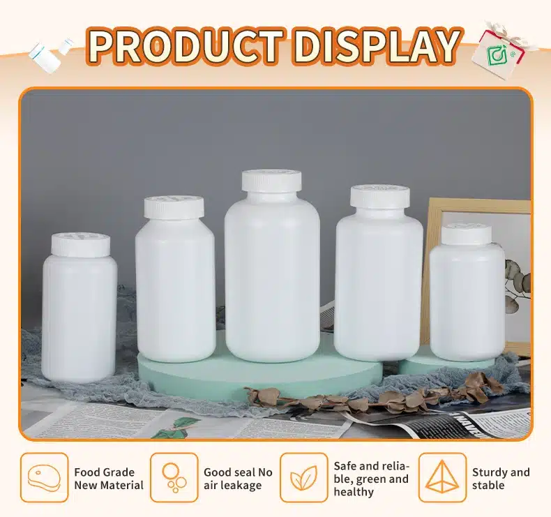 Empty Plastic Medicine Bottle5 - Wholesale 150CC High Quality Empty Plastic Medicine Bottle with lid factory