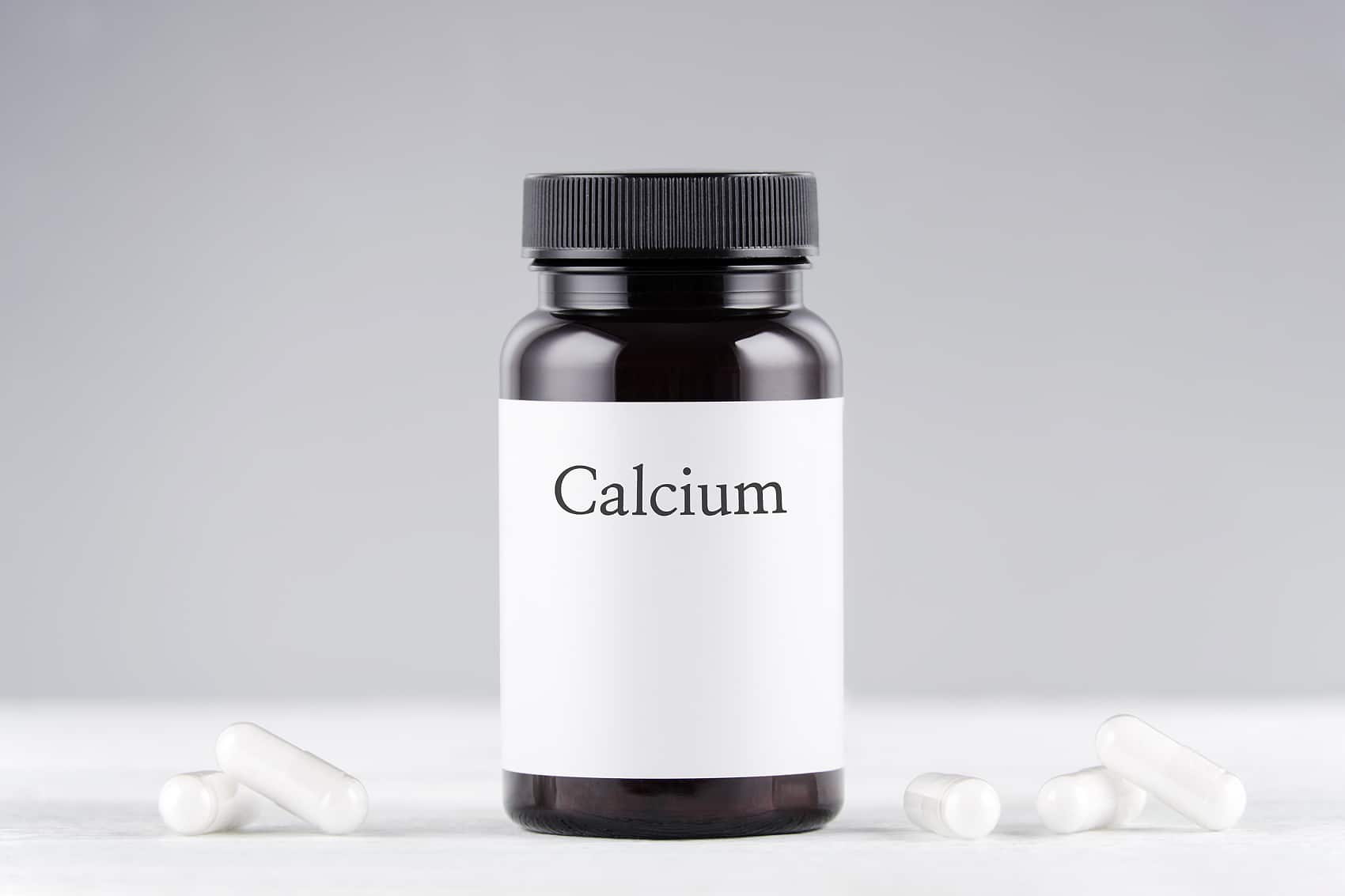 calcium supplement bottle