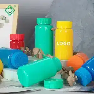 PET Round Plastic Bottles for Supplements and Nutrition Manufacturer